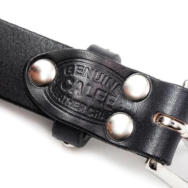 CALEE STUDS LEATHER NARROW BELT | スタッズベルト - ONE'S FORTE