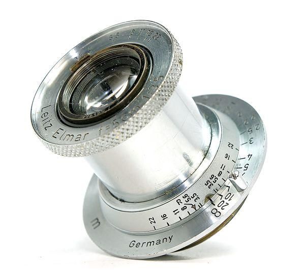 バルナック用L型レンズElmar（エルマー）50mmF3.5 沈胴 分解清掃済み