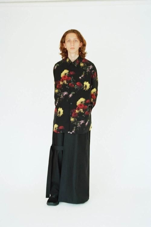 LAD MUSICIAN [ラッドミュージシャン] DECHINE FLOWER BIG SHIRT