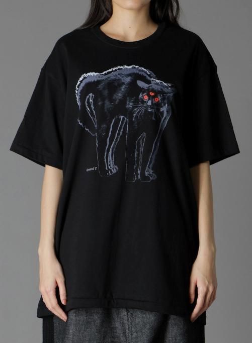 Ground Y [グラウンドワイ] CAT GRAPHIC PRINT STANDARD T-SHIRT