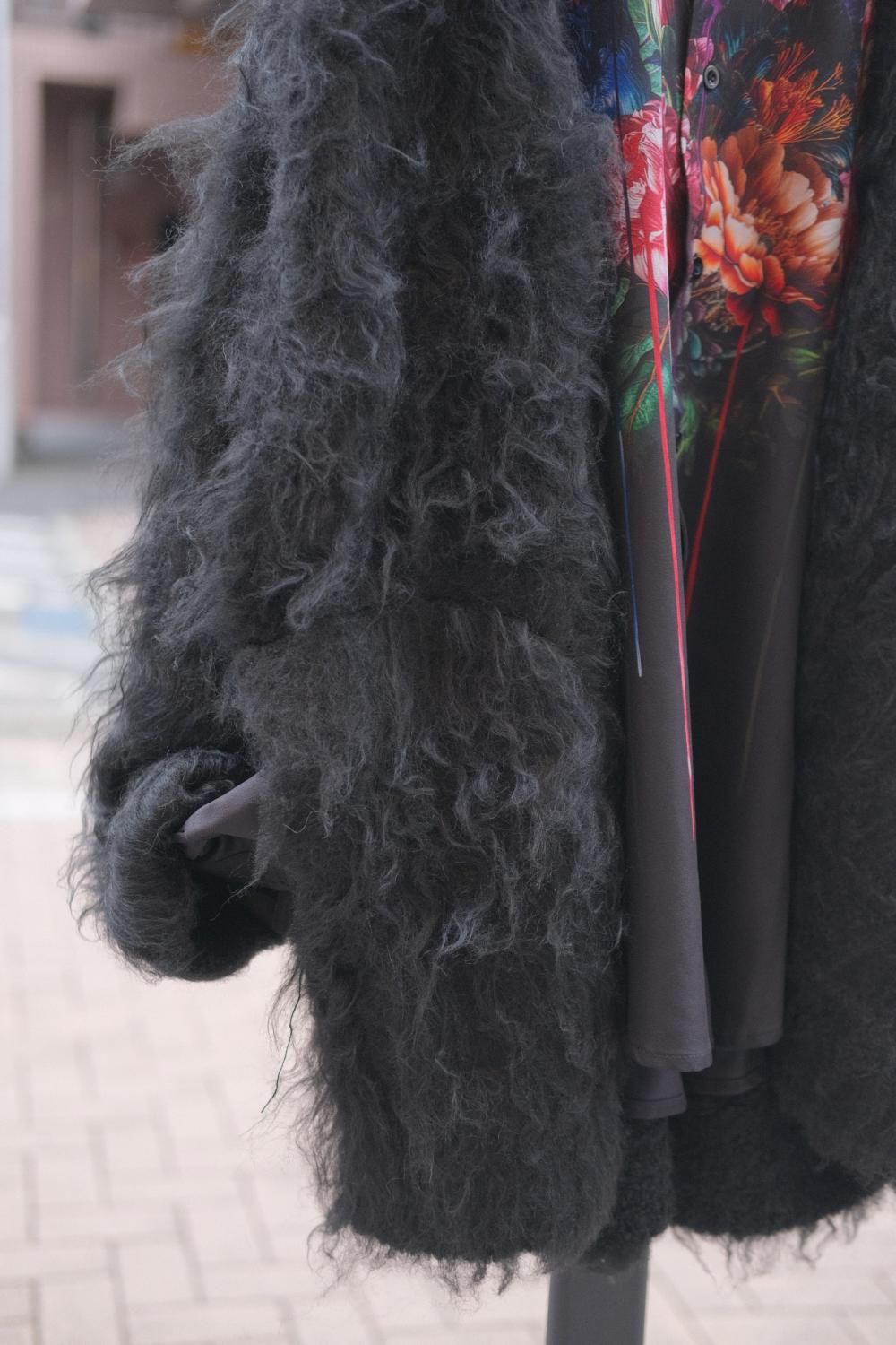 LAD MUSICIAN [ラッドミュージシャン] LOOP YARN SHAGGY KNIT CARDIGAN