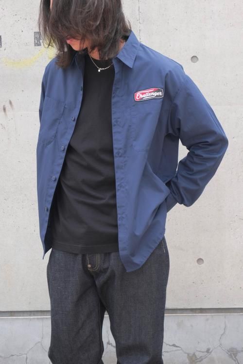 CHALLENGER/チャレンジャー L/S PATCHED WORK SHIRT/長袖ワークシャツ