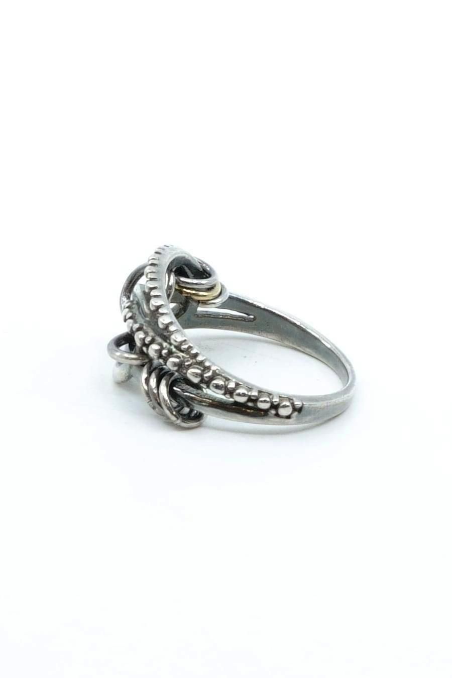 gunda ガンダ LINK SNAKE RING リンクスネークリング シルバー