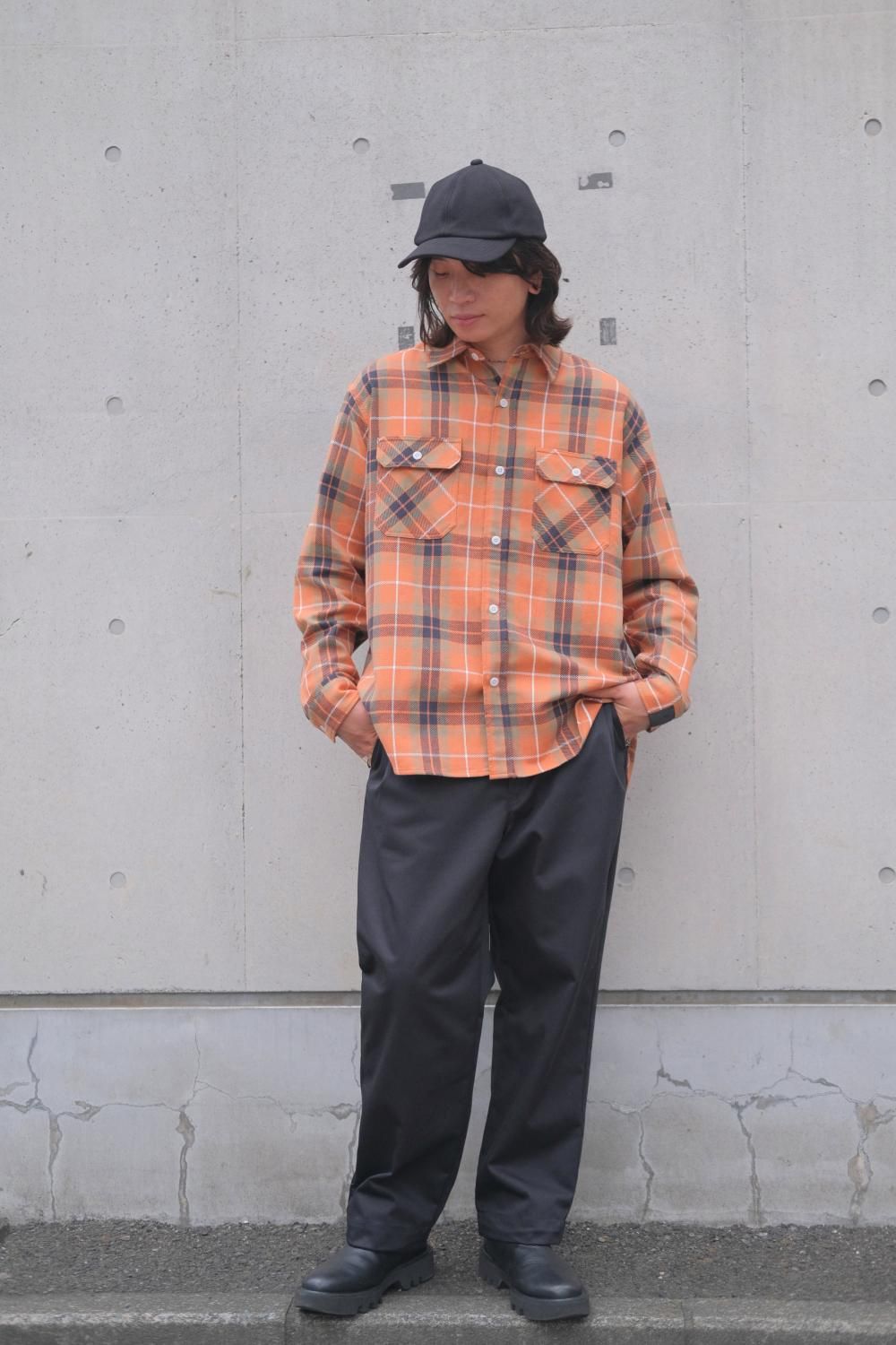 N.HOOLYWOOD × BIG MAC エヌハリウッド×ビッグマック CHECK SHIRT