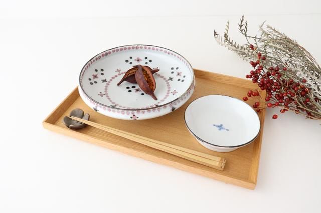 古砥部｜小皿｜菱文｜半磁器｜陶彩窯｜砥部焼｜和食器通販｜うちる｜和