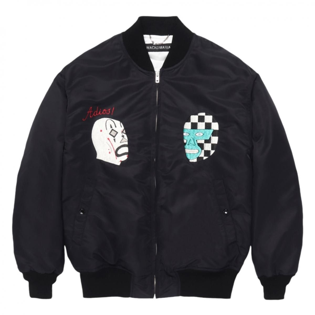 WACKO MARIA《ワコマリア》MA-1 FLIGHT JACKET (BLACK) | 正規取扱店