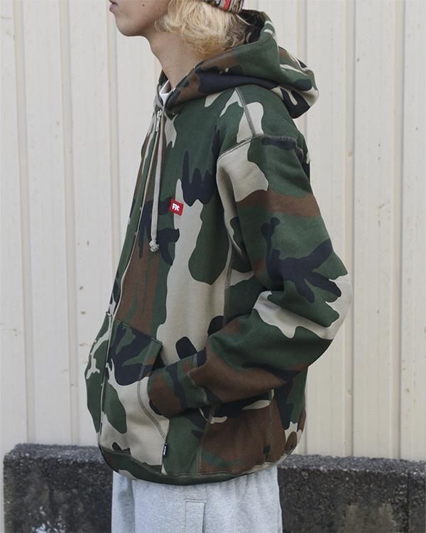 FTC / SMALL BOX LOGO ZIP UP HOODY - birnest