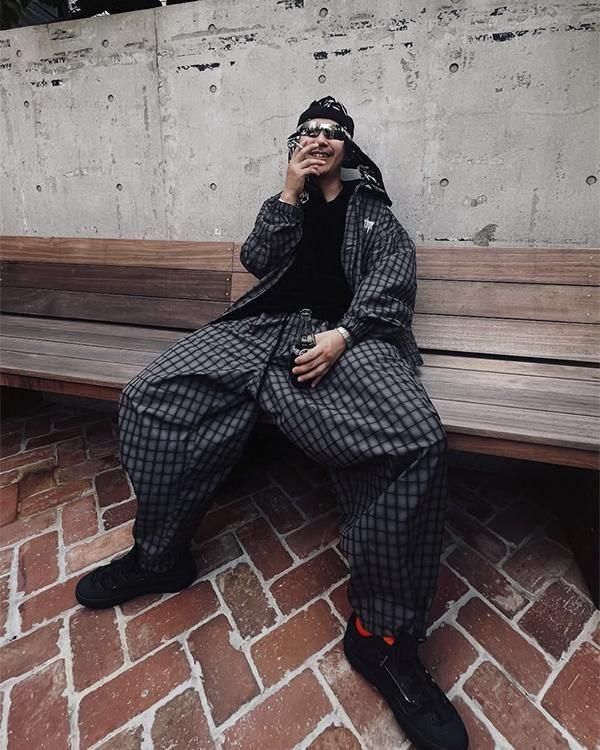 TIGHTBOOTH（タイトブース）PLAID LIGHT SWING TOP