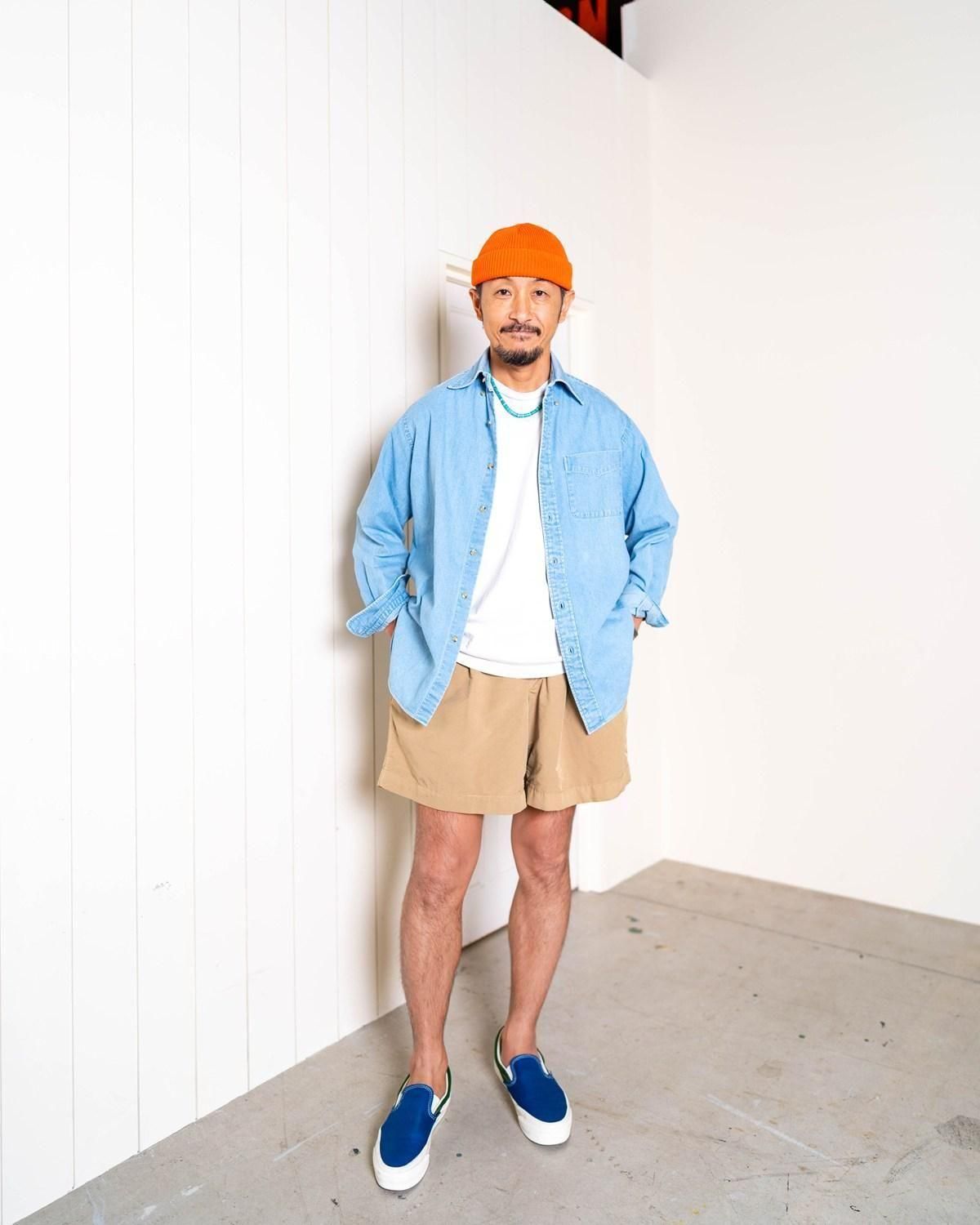 MOAT 90s DENIM SHIRT Light Indigo