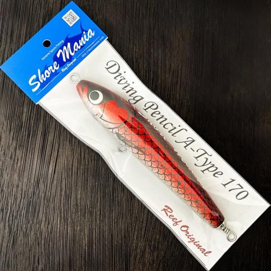New Diving Pencil A-Type170 レッド - Shore Mania Net Shop