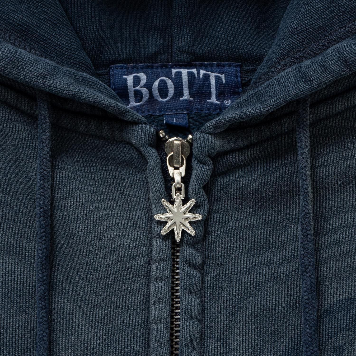 BoTTWashed Lucky Logo Zip Hoodie - Apple Butter Store