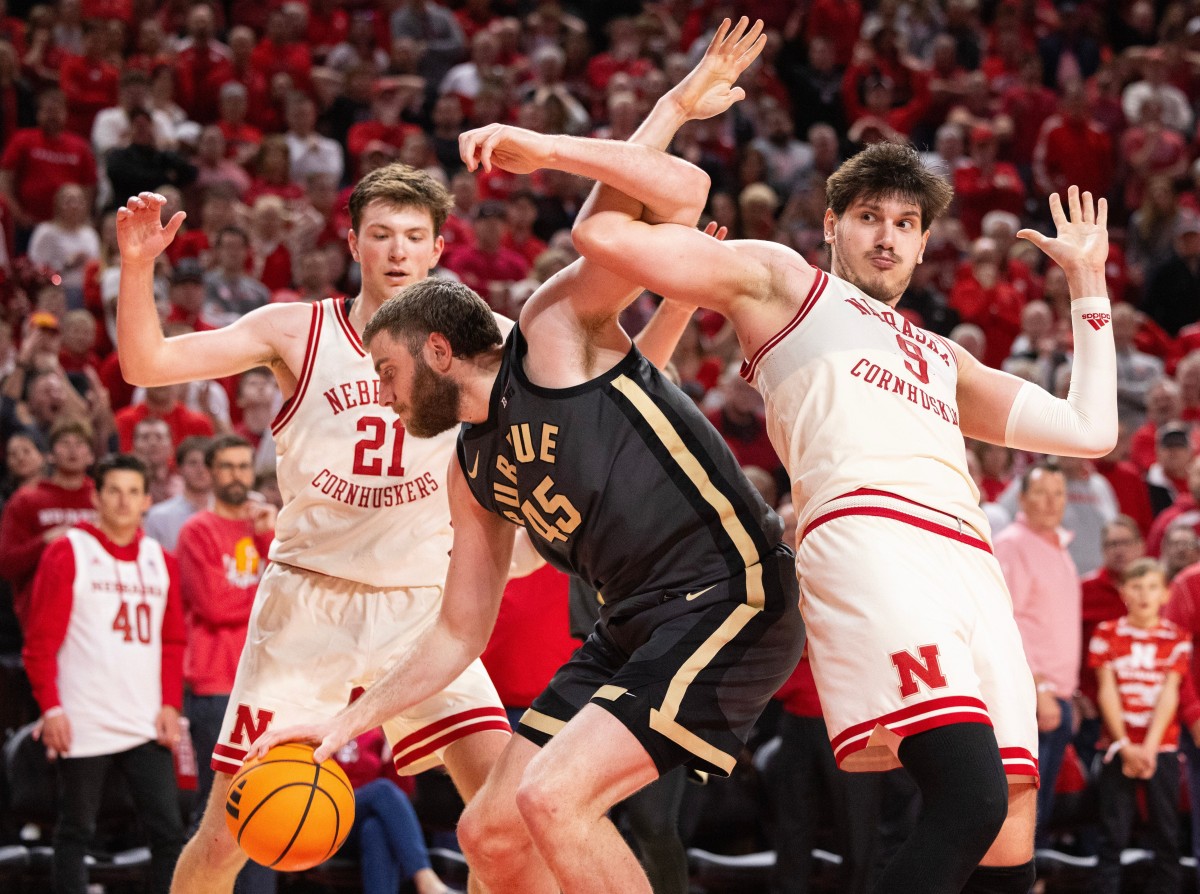 No. 13 Purdue escapes with an 80-77 OT win against No. 7 Nebraska