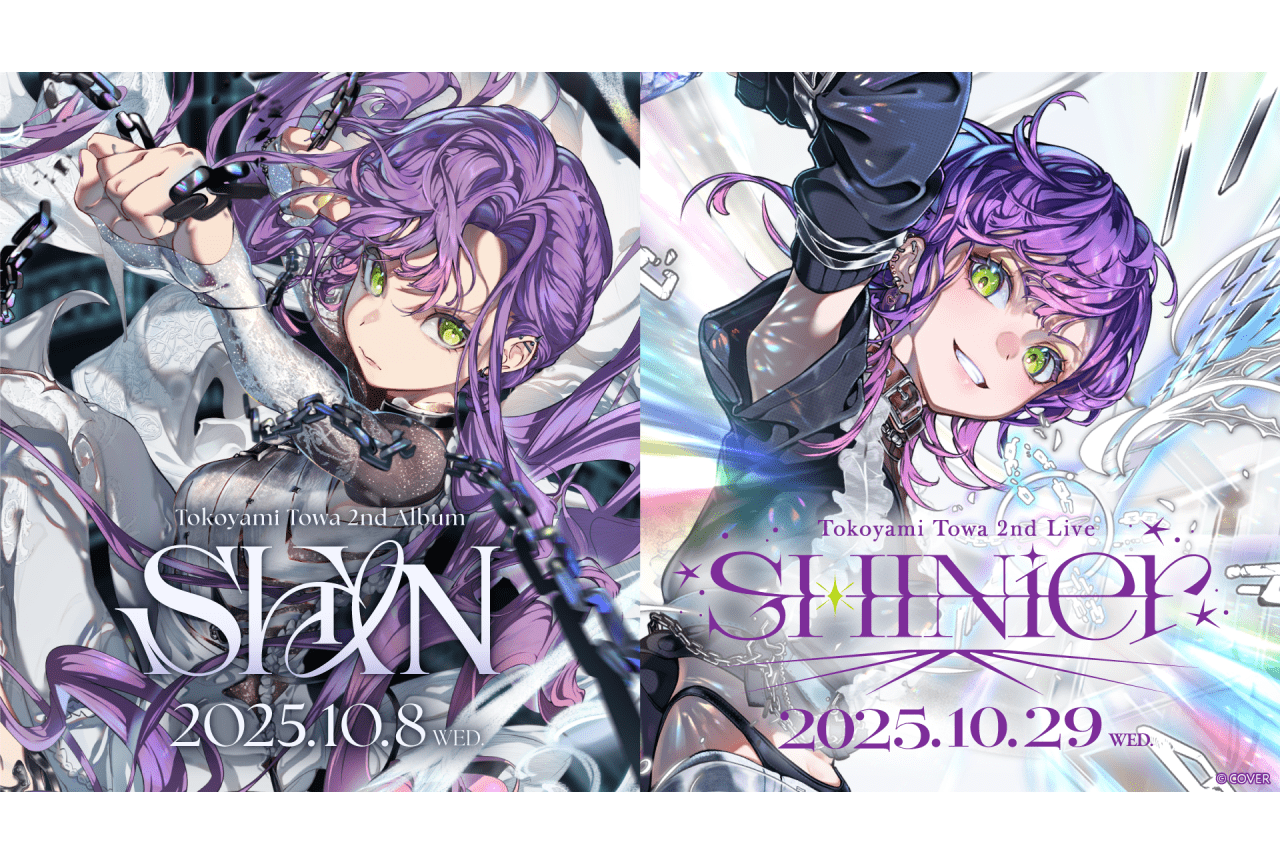 ホロライブ所属・常闇トワ 2ndアルバム発売＆2ndソロライブ開催が決定