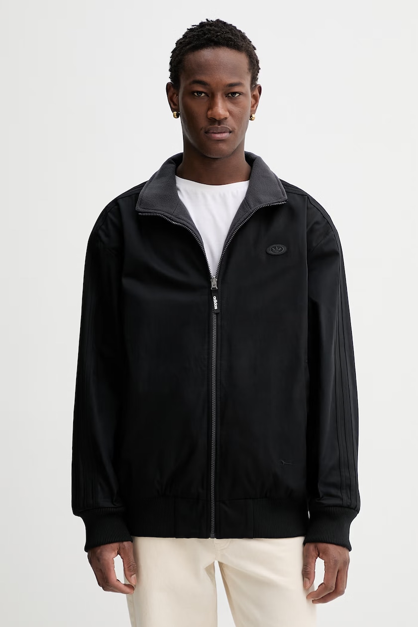 adidas Originals jacket SST Down Jacket men's black color IZ1841