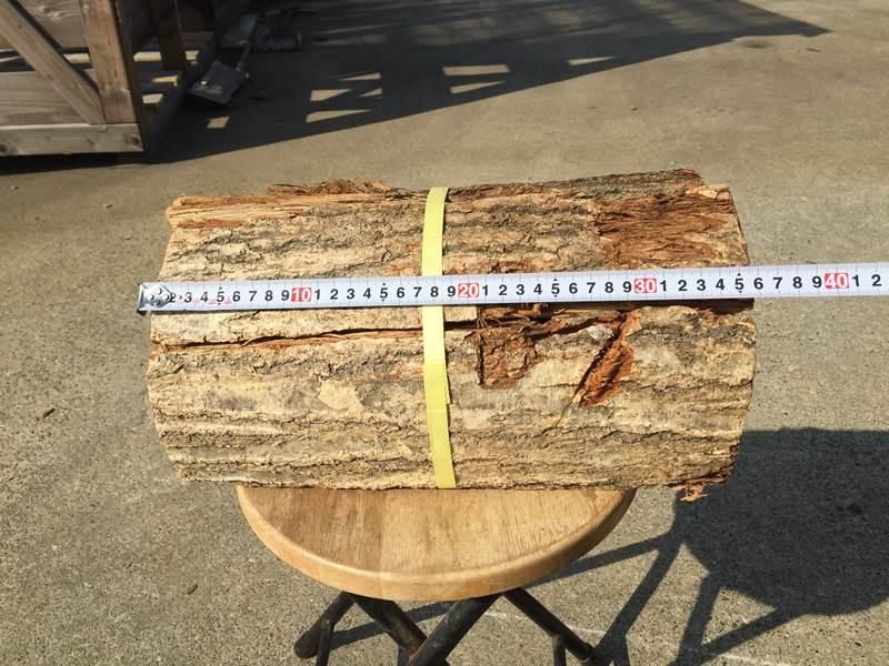 次年度用 未乾燥ナラ（楢）100% ：45cm（中割）24束：260～270kg - 薪