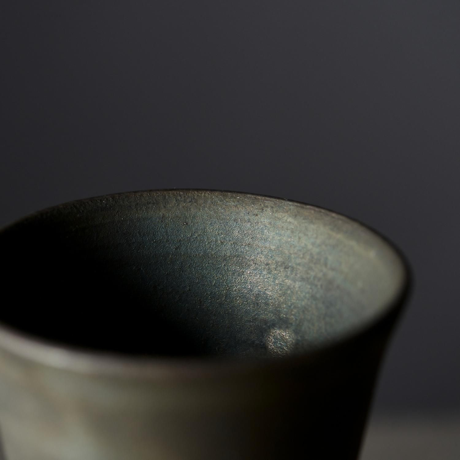 瀬川辰馬の硫化銀彩酒器A③- poooL (online shop)