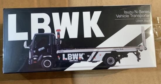 MINI GT 1/64 Isuzu Nシリーズ(ELF) 車両積載車 LBWK ブラック