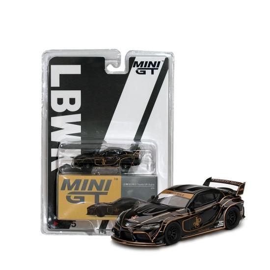 MINI GT 1/64 LB☆WORKS Toyota GR Supra JPS 325 右ハンドル（RHD