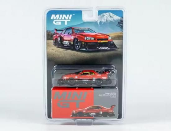 MINI GT 1/64 Nissan LB-ER34 Super Silhouette スカイライン レッド