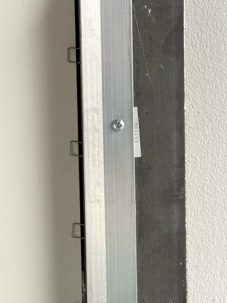 ヴィンテージ ウッドフレーム ウォール ミラー (1310mm×830mm