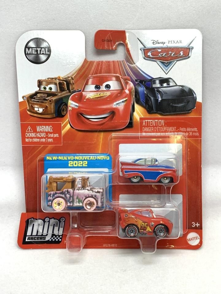 2022 ミニミニカーズ 3-pack 6種(合計18台）セット