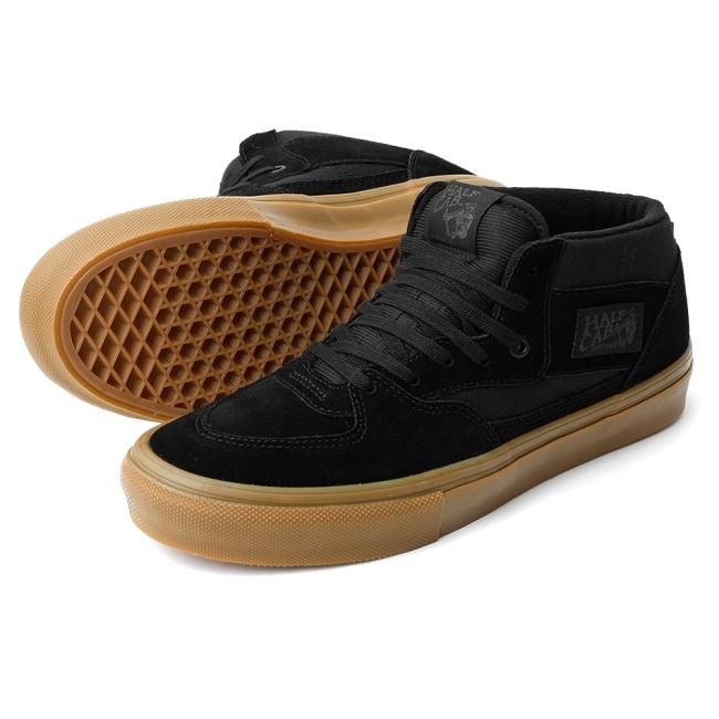 VANS SKATE HALF CAB / BLACK/GUM（バンズ/ヴァンズ スケート ハーフ