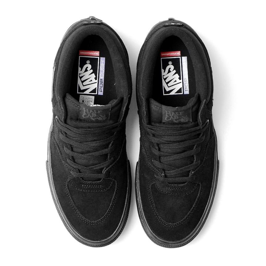 VANS SKATE HALF CAB / BLACK/BLACK（バンズ/ヴァンズ スケート ハーフ