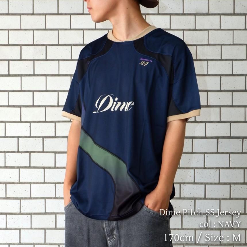 Dime Pitch SS Jersey / Navy (ダイム Tシャツ/ゲームシャツ/テックT
