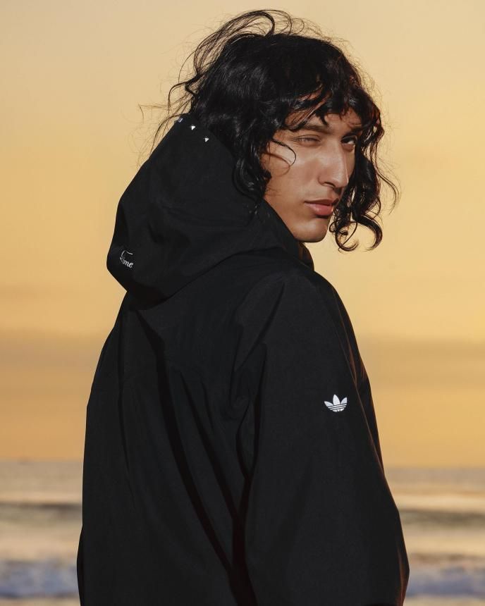 DIME × ADIDAS SKATEBOARDING STUD GORE-TEX JACKET / BLACK (ダイム