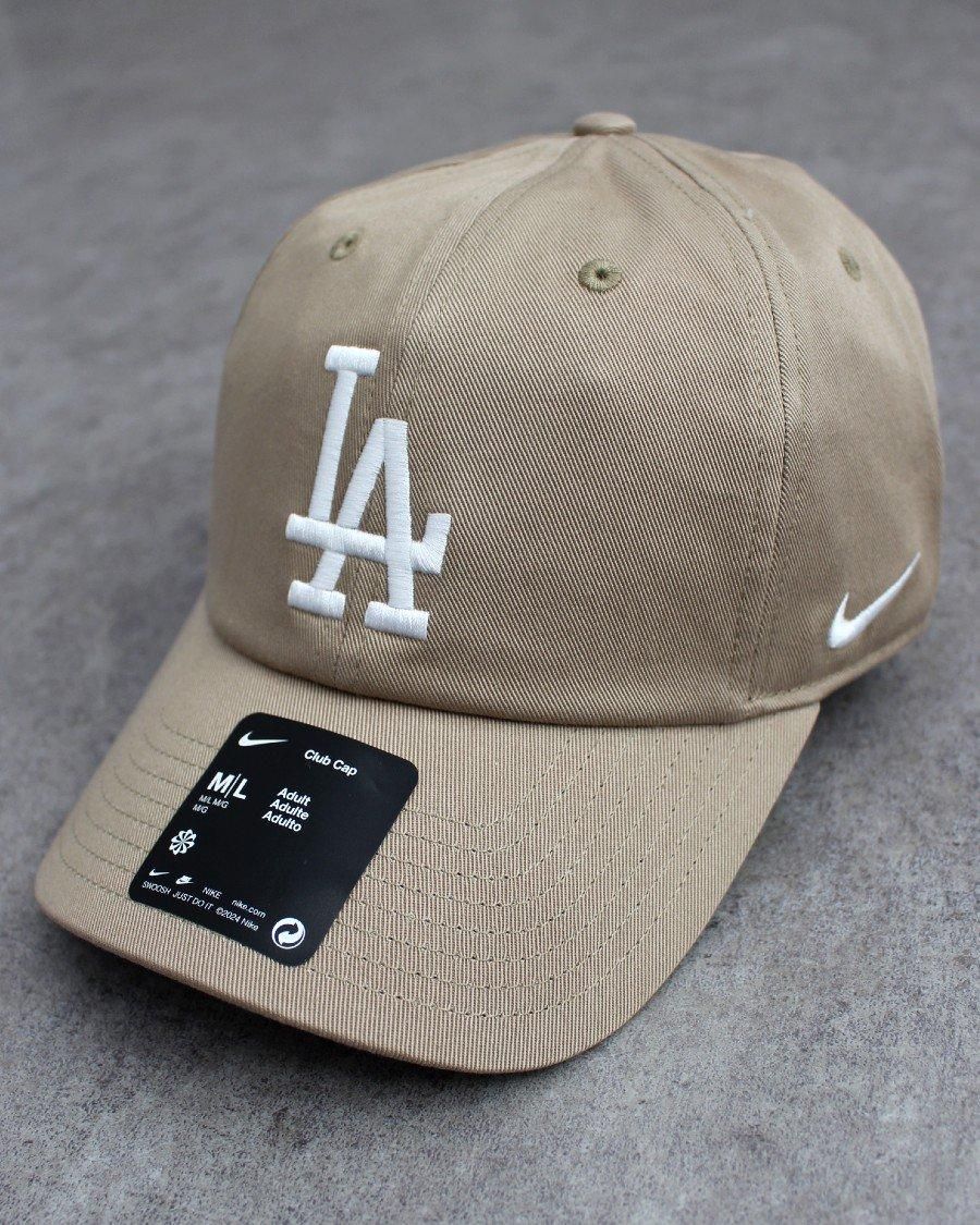 NIKE MLB Los Angeles Dodgers Strapback Cap - Khaki ナイキ