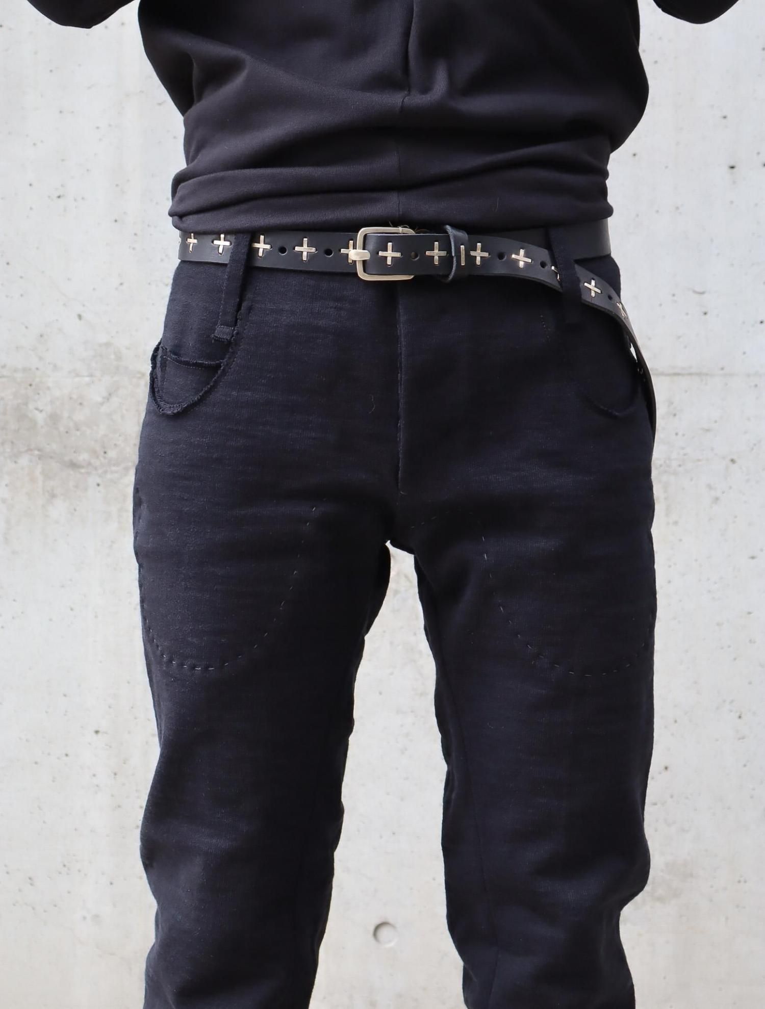 STUDDED q BUCKLE MED BELT / m.a+ (エムエークロス) 神戸 SHELTER2