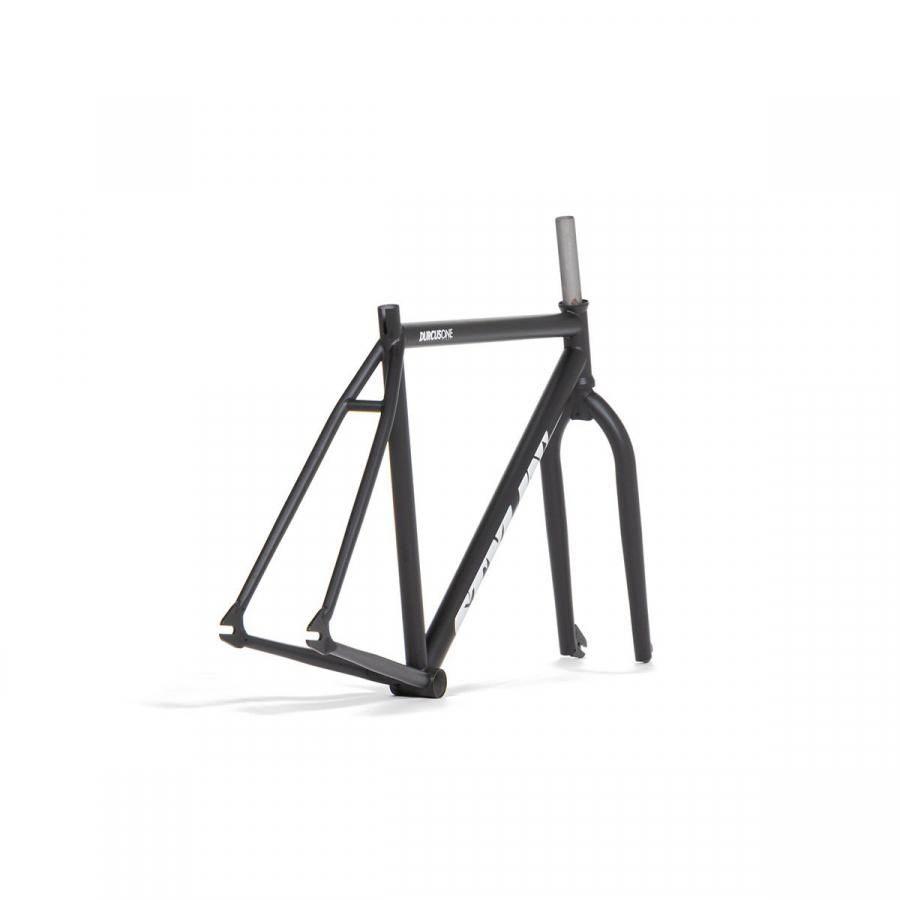 DURCUS ONE - STYLIN' FRAME / FORK SET - MATT BLACK - W-BASE | BMX