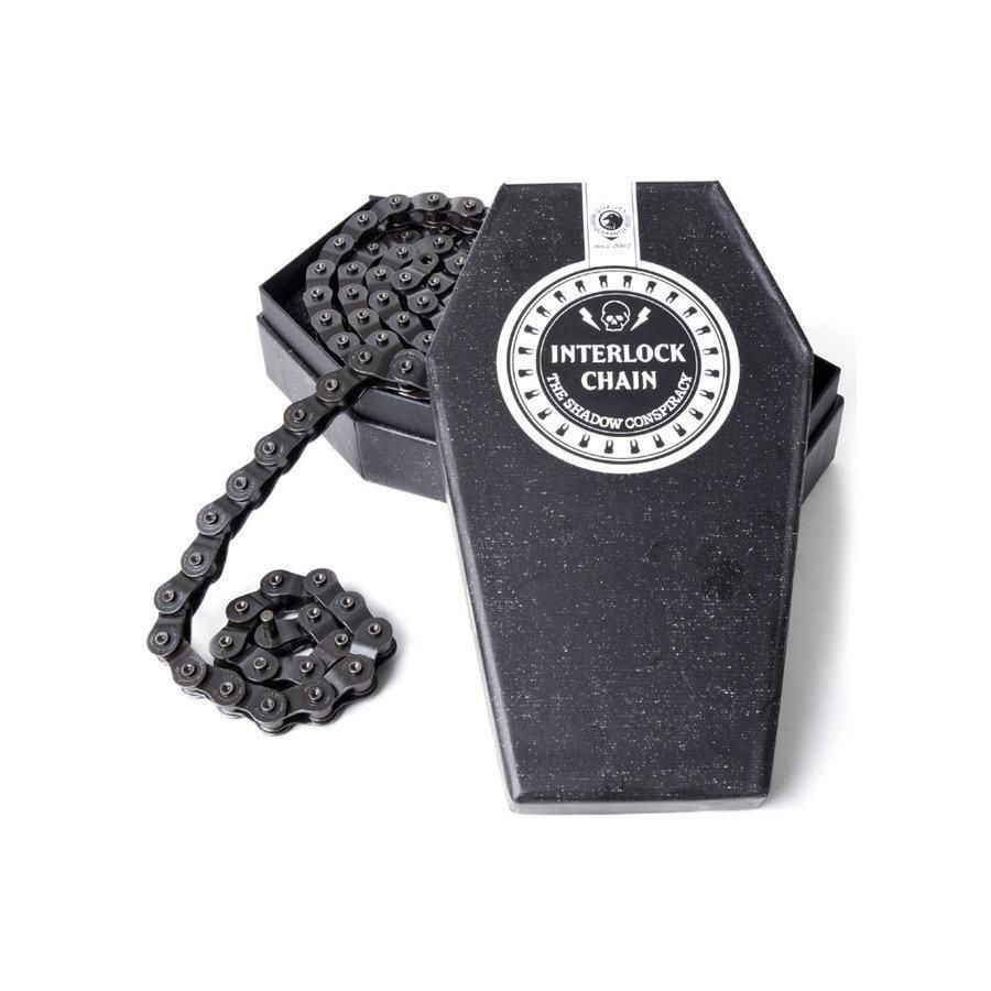 THE SHADOW CONSPIRACY - INTER LOCK CHAIN V2 - 1/2 - 3/32 BLACK - W