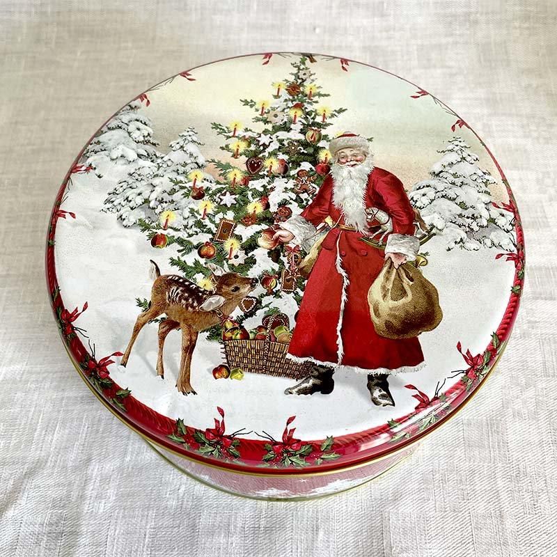 ビレロイボッホ クリスマス缶大 3個セットの大1個 新品未使用品 希少