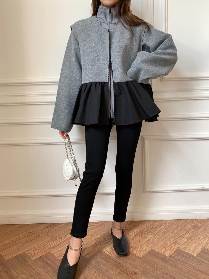 3WAY WOOL LIKE JACKET - BIRTHDAY BASH