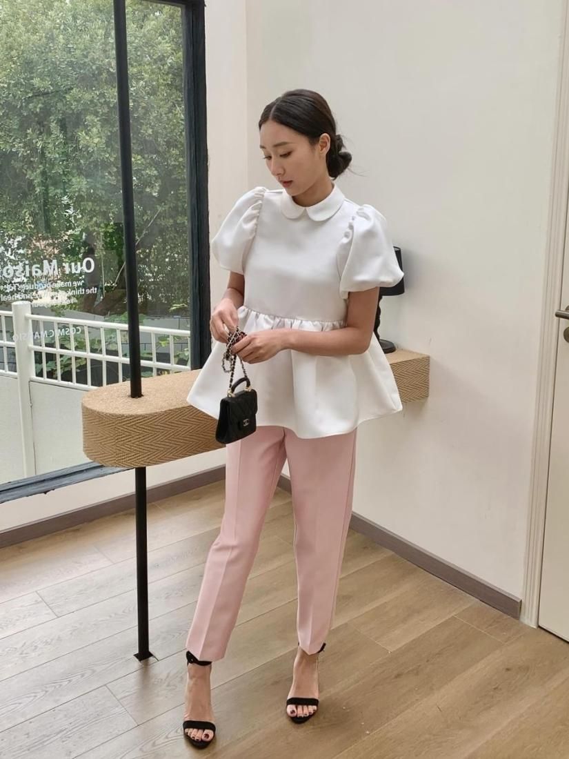 CLARISSE PEARL BUTTON TOPS - BIRTHDAY BASH