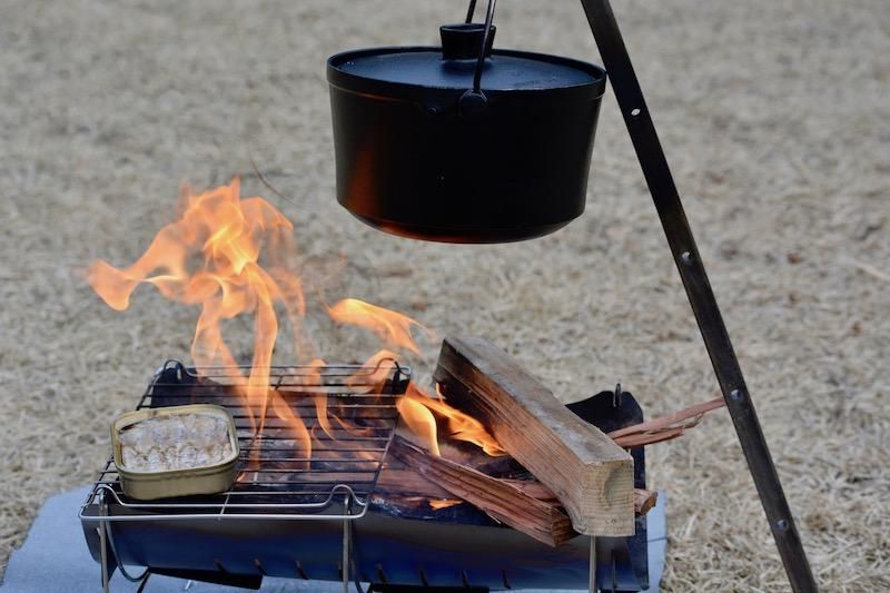 belmont 焚き火台TABI グリルエクステンション付き - STANDARD point