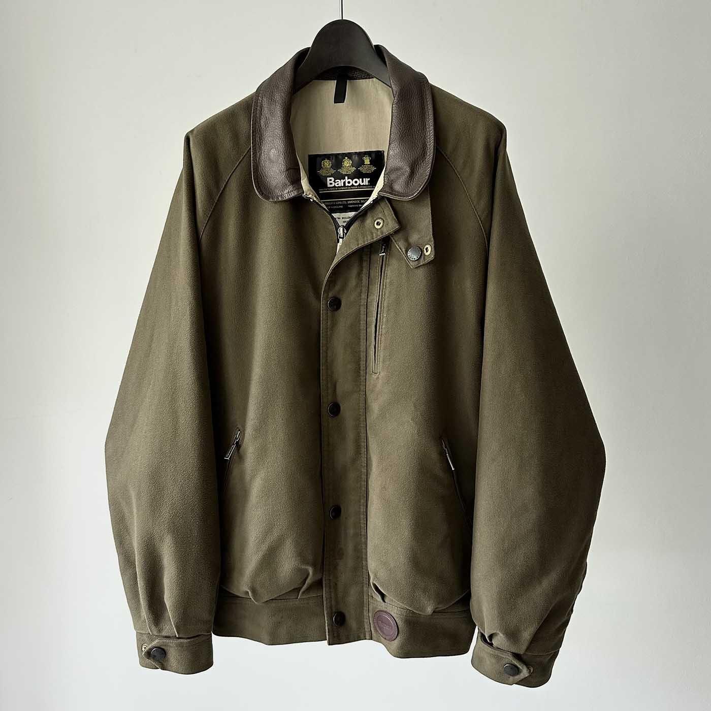 BARBOUR MOLESKIN BLOUSON - Straight Vinatge Store