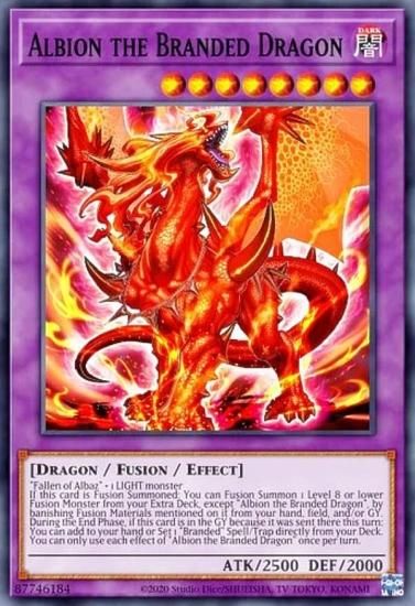 遊戯王 MP22-EN076 烙印竜アルビオン Albion the Branded Dragon (英語