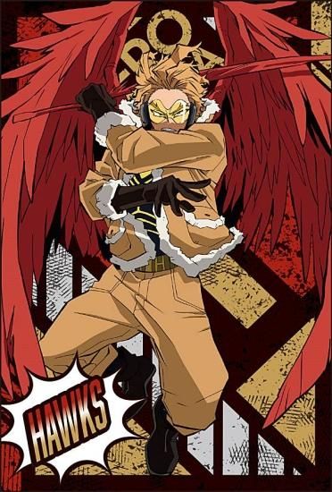 ホークス】僕のヒーローアカデミア 描き下ろしポストカードセット 戦闘