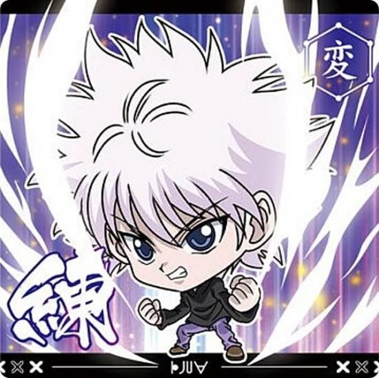 HH5-25 キルア (蓄光レア) 】にふぉるめーしょん HUNTER×HUNTER シール