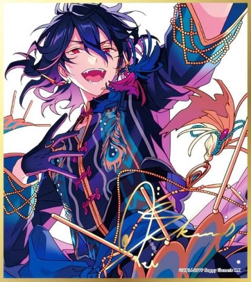 7.朔間零】 あんさんぶるスターズ!! ビジュアル色紙コレクション8