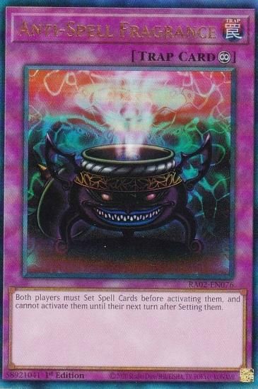 遊戯王 RA02-EN076 魔封じの芳香 (英語版 1st Edition アルティメット
