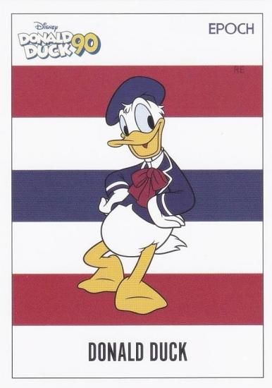 02 ドナルド・ダック (レギュラーカード) 】 ドナルドダック 90周年