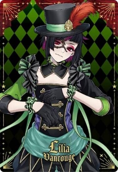 No.22 リリア・ヴァンルージュ (キャラクターカード) 】ディズニー
