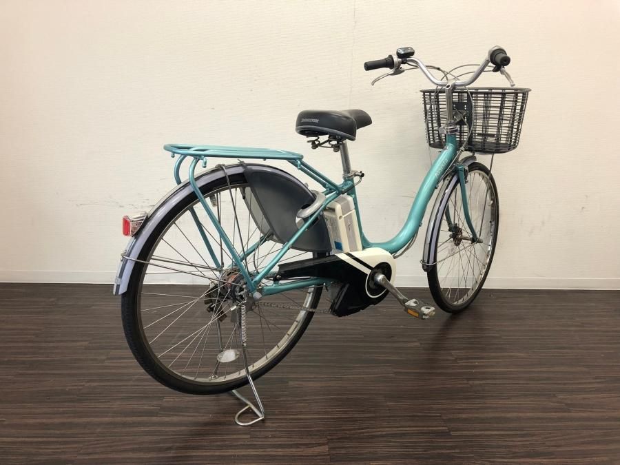 電動自転車 ブリヂストン アシスタ 26インチ ブルー 8.1ah 2012年頃