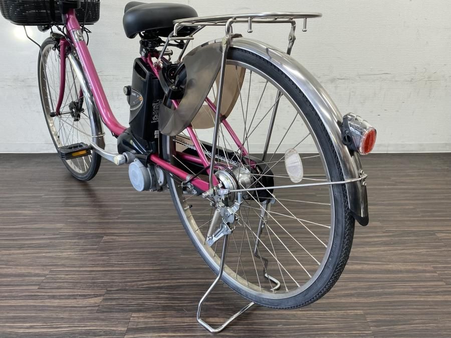 電動自転車 パナソニック ViVi EX 26インチ ピンク 8ah 2014年頃 前後