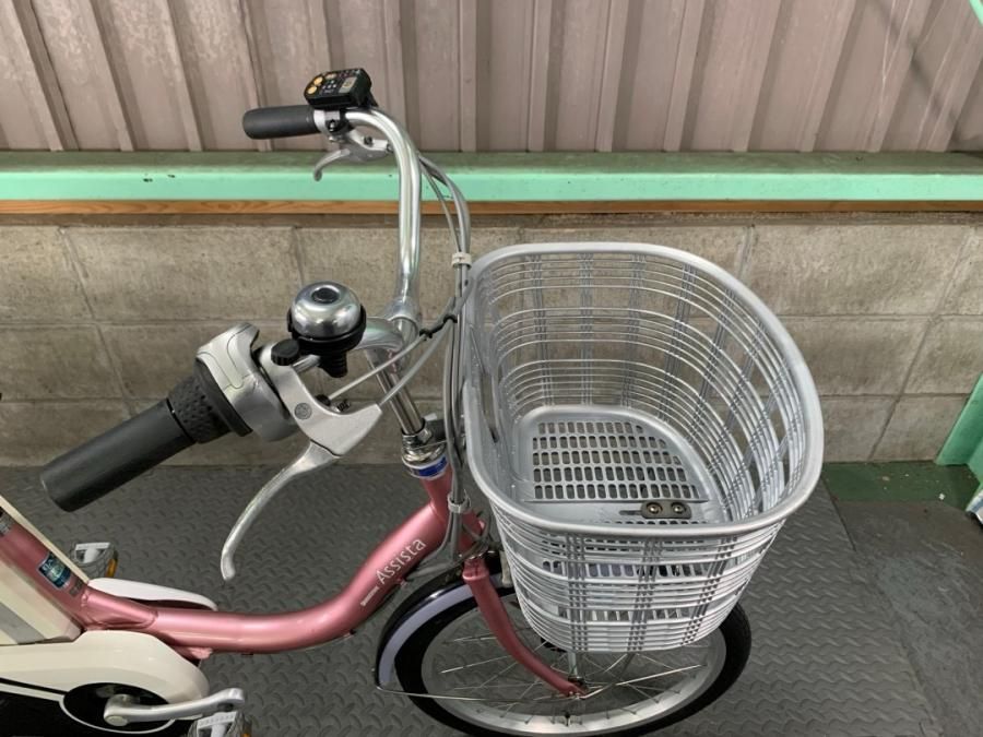 神戸在庫）電動自転車 ブリヂストン アシスタミニ ピンク 20インチ