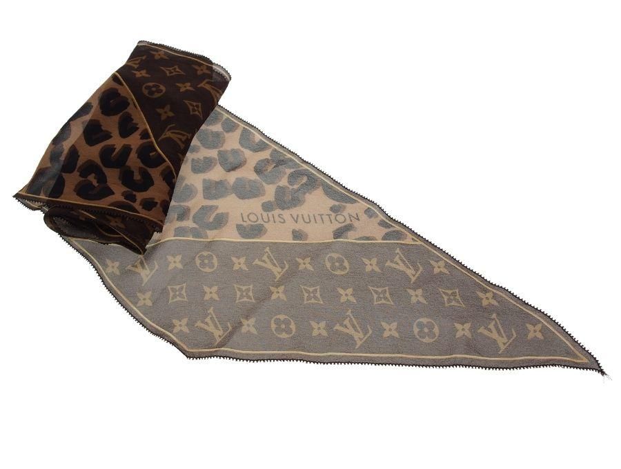Used 極上品】ルイヴィトン LOUIS VUITTON スカーフ ツイリー 細長い
