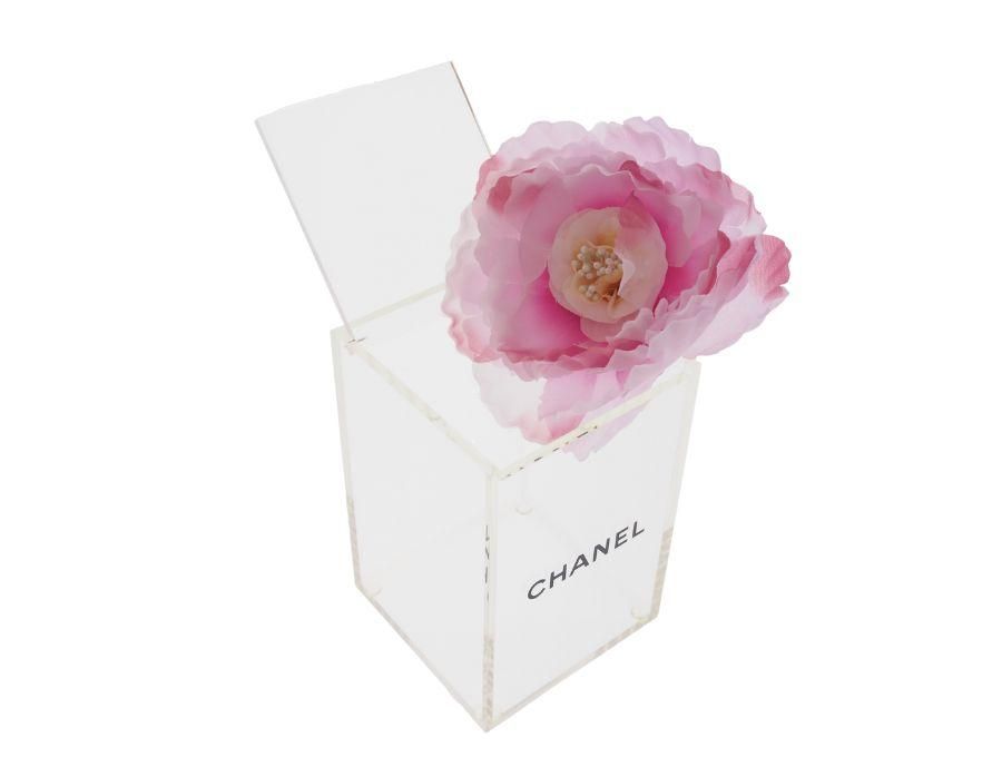 New 新品】シャネル CHANEL ノベルティ アクリルケース コスメボックス